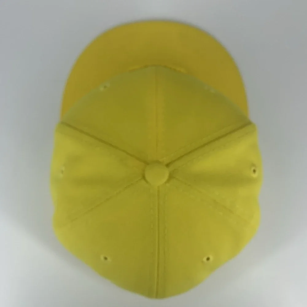 Texas Rangers Hat Yellow Tonal New Era 59FIFTY Fitted Size 7 MLB Baseball Cap